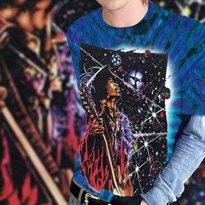 Jimi Hendrix tie dye t-shirt